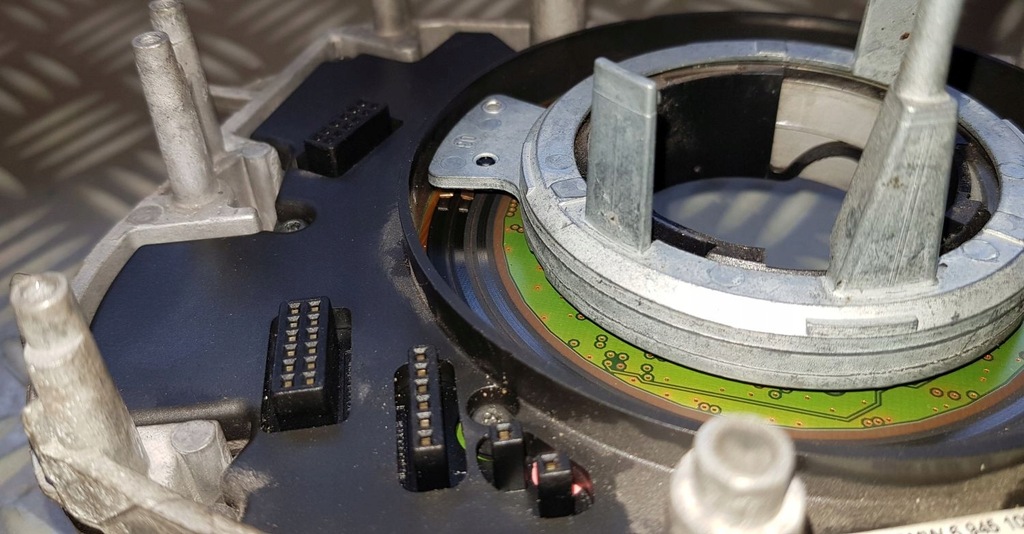 фото №5, Bmw e60 e61 датчик kąta повороту модуль комбінований керма щітки 6945109