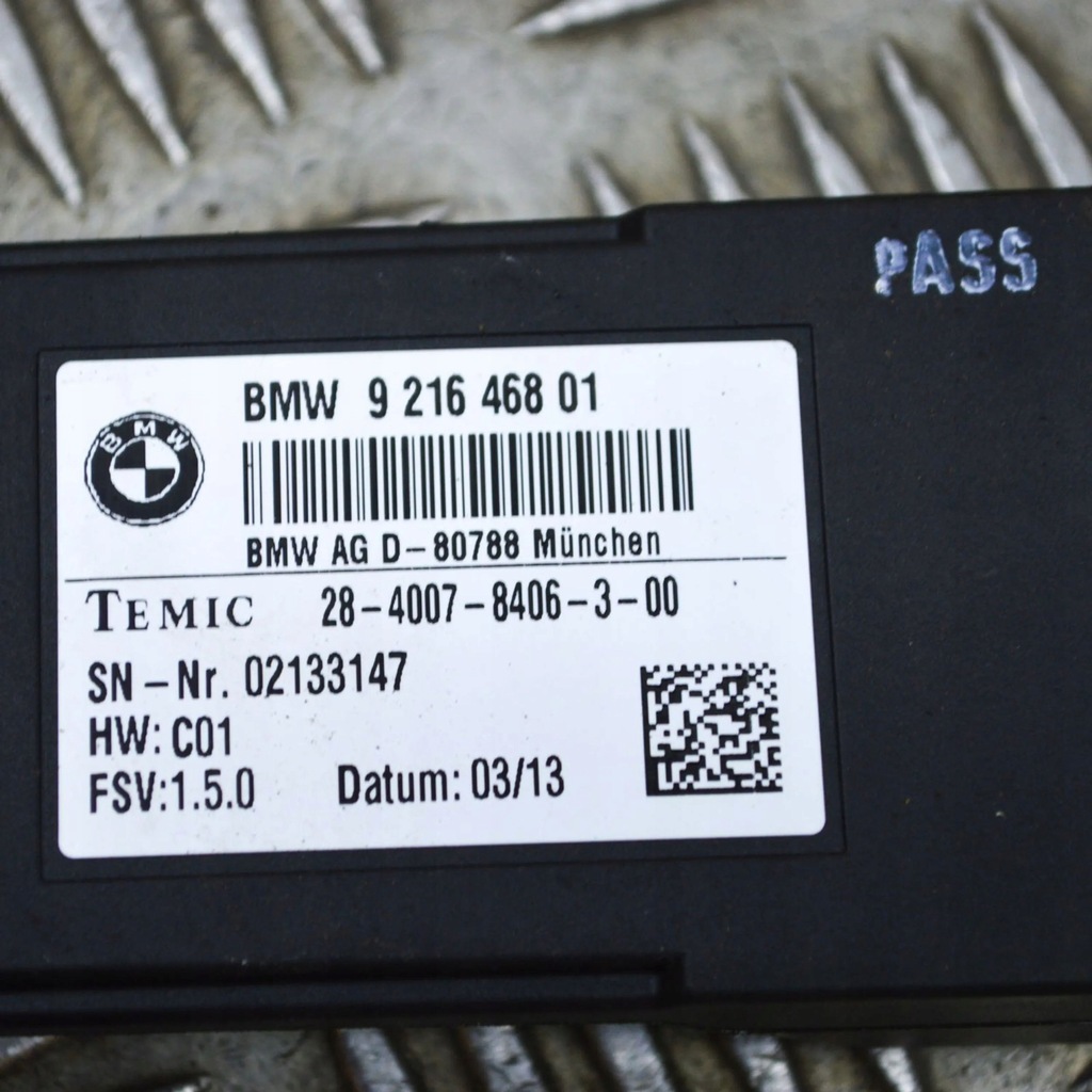 фото №5, Bmw 3 f30 f35 f31 2013 перед сторона ліва модуль / блок керування сидіння