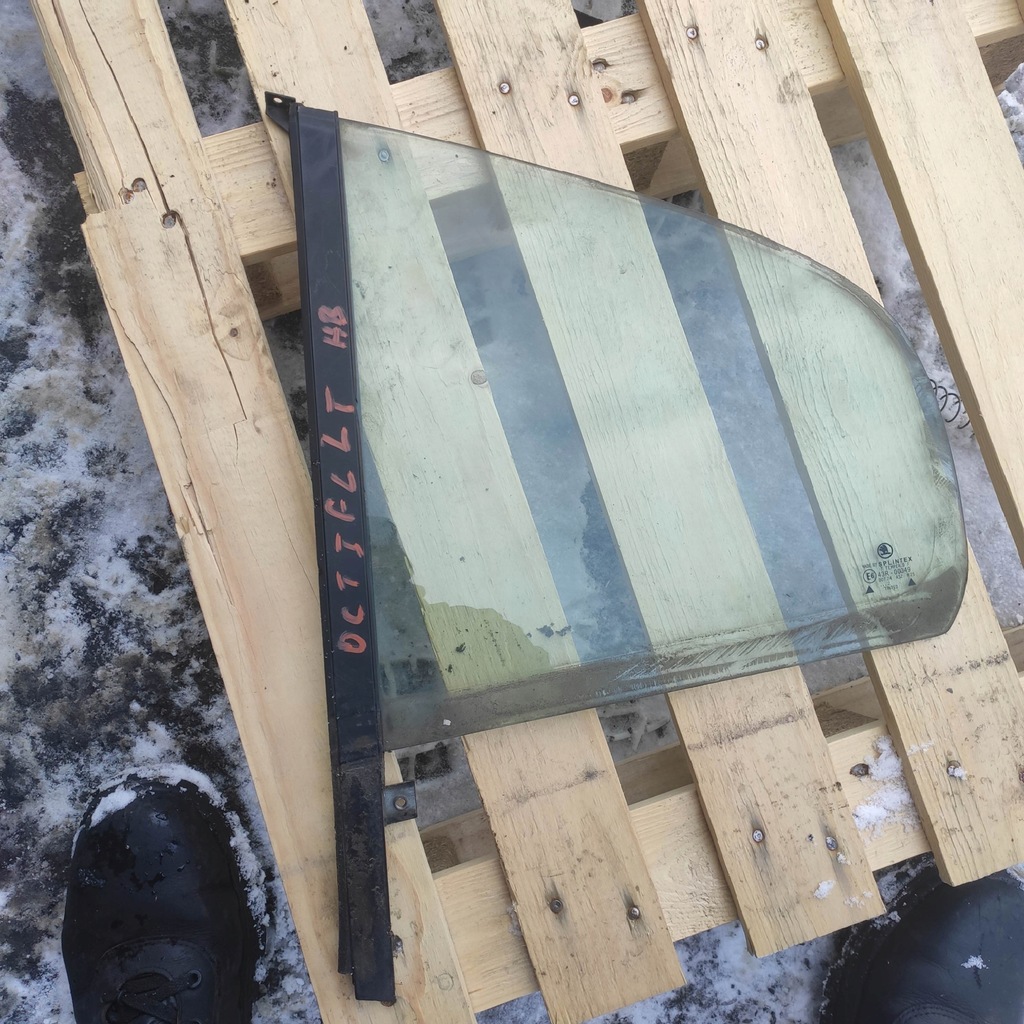 фото №1, Стекло дверь левый задняя малый skoda octavia 1 i fl хэтчбек