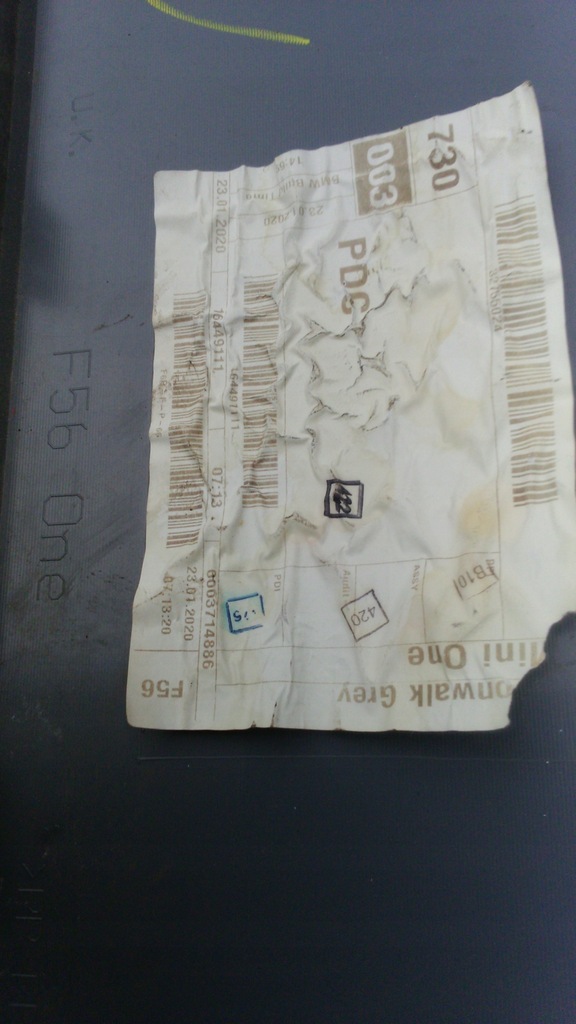 фото №11, Mini one f56 бампер задний задняя pdc 7300837