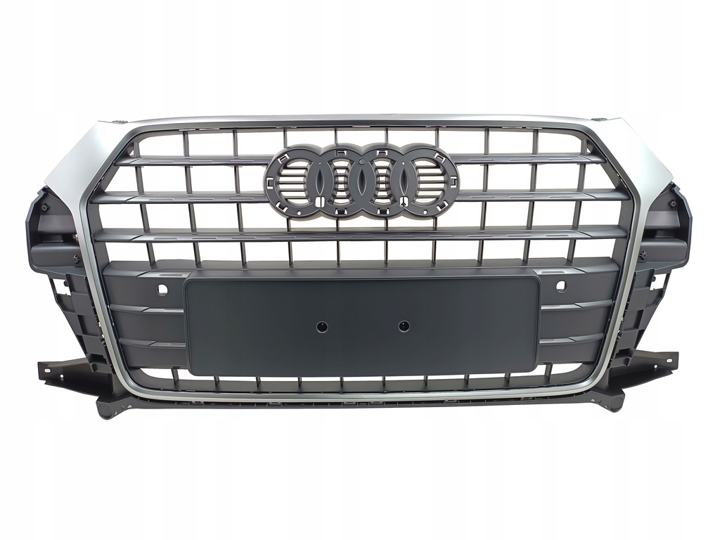 фото №1, Решітка радіатора решітка радіатора audi q3 8u lift 2015 2016 2017 2018 szary з сатинова рамка