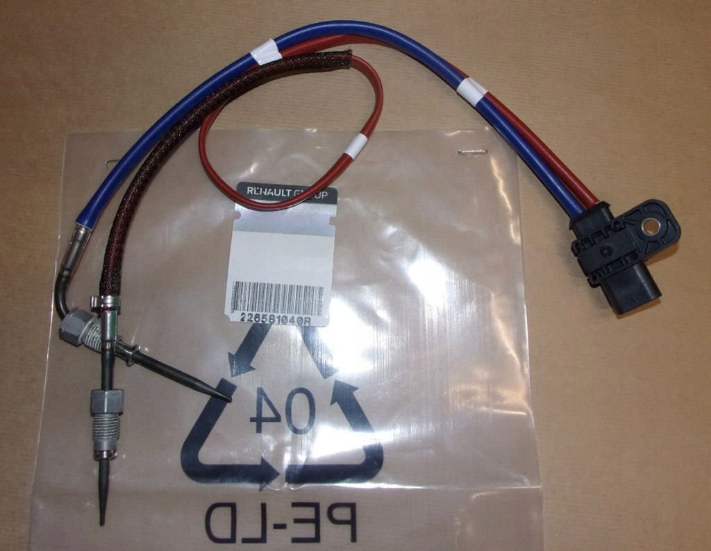 фото №1, Датчик температура. вихлопних газів r clio v 1.0tce 226581040r