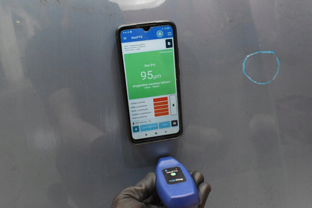 фото №8, Капот кришка двигуна блакитний hyundai ix35 09-15