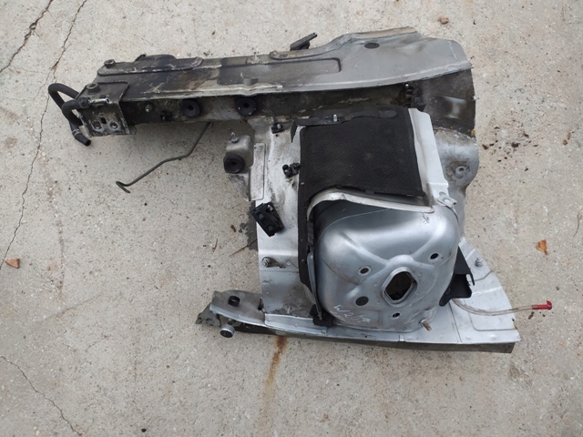 фото №4, Лонжерон четверть перед mercedes w207 coupe l+p