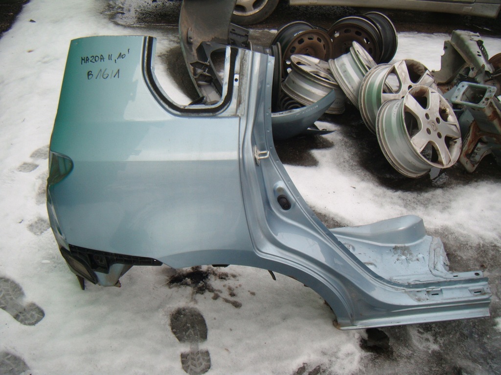 фото №1, Mazda 2 ii dy 1.4 02-07 крила чверть правий задня