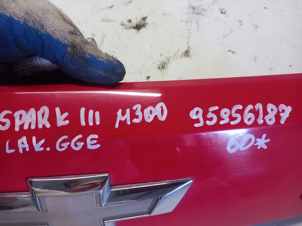 фото №6, Накладка кришки багажника chevrolet spark iii m300