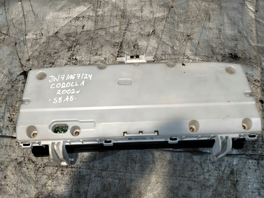 фото №7, Лічильник прилади toyota corolla ix e12 2002r 1.4b 16v оригінальний номер 838001h300