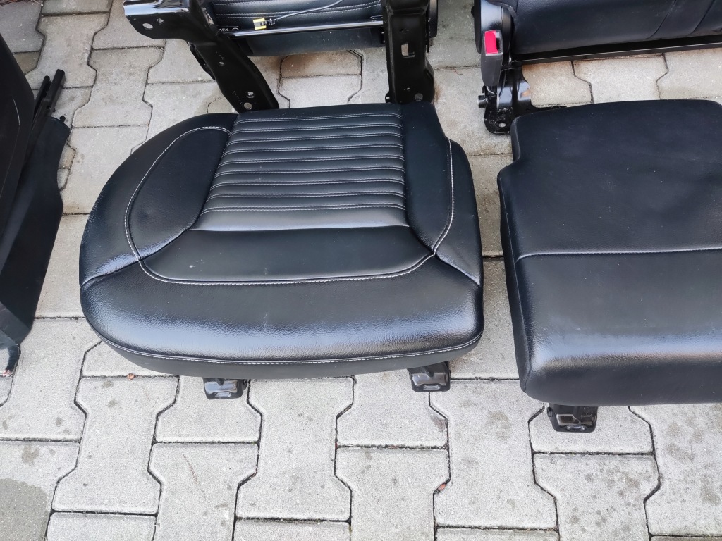 фото №13, Сиденье сиденья перед задняя заднее сиденье кожа обивка mercedes gle i w166 166 15-19