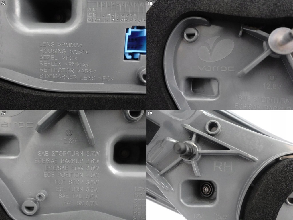 фото №14, Mercedes cla c117 x117 lift mopf 16-19 лампа led правая w крыло задняя europa