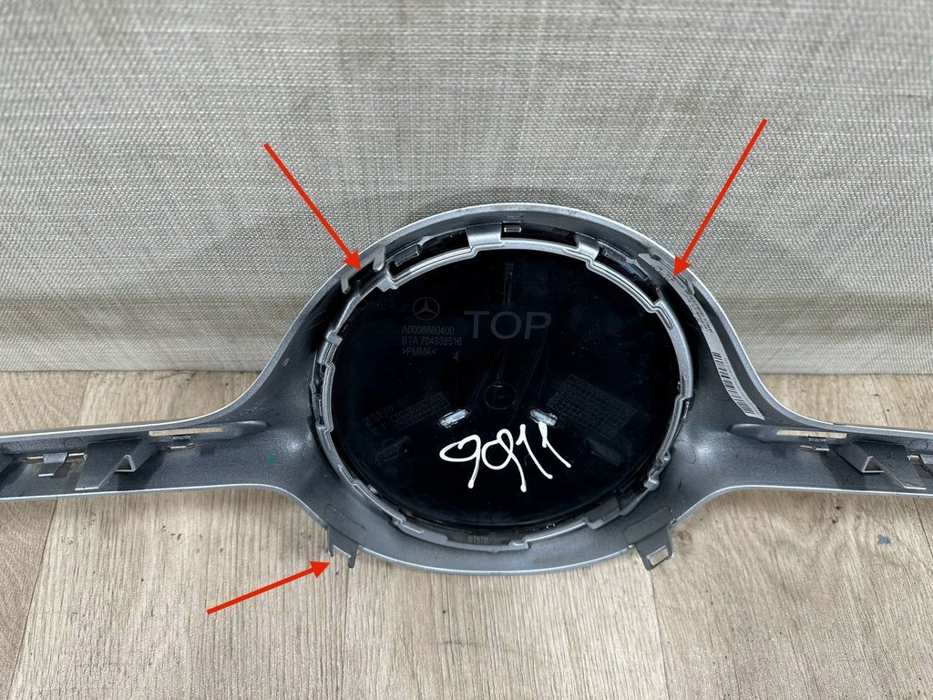 фото №12, Mercedes cla w118 c118 2019-2023 молдинг решётка радиатора решётка радиатора a1188881100