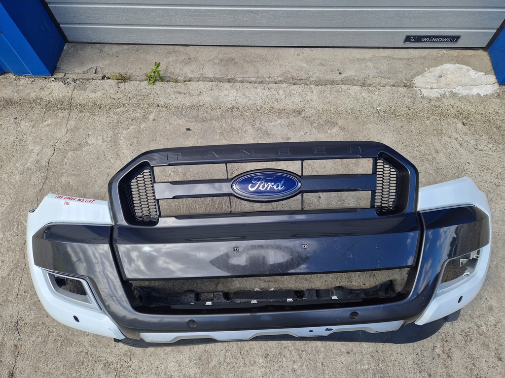 фото №1, Ford ranger mk3 lift - бампер перед передний решётка радиатора абсорбер