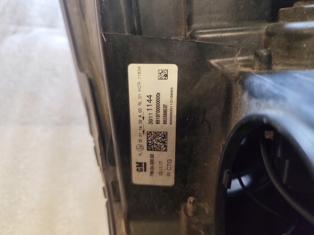 фото №11, Фара правый opel astra k 39111144