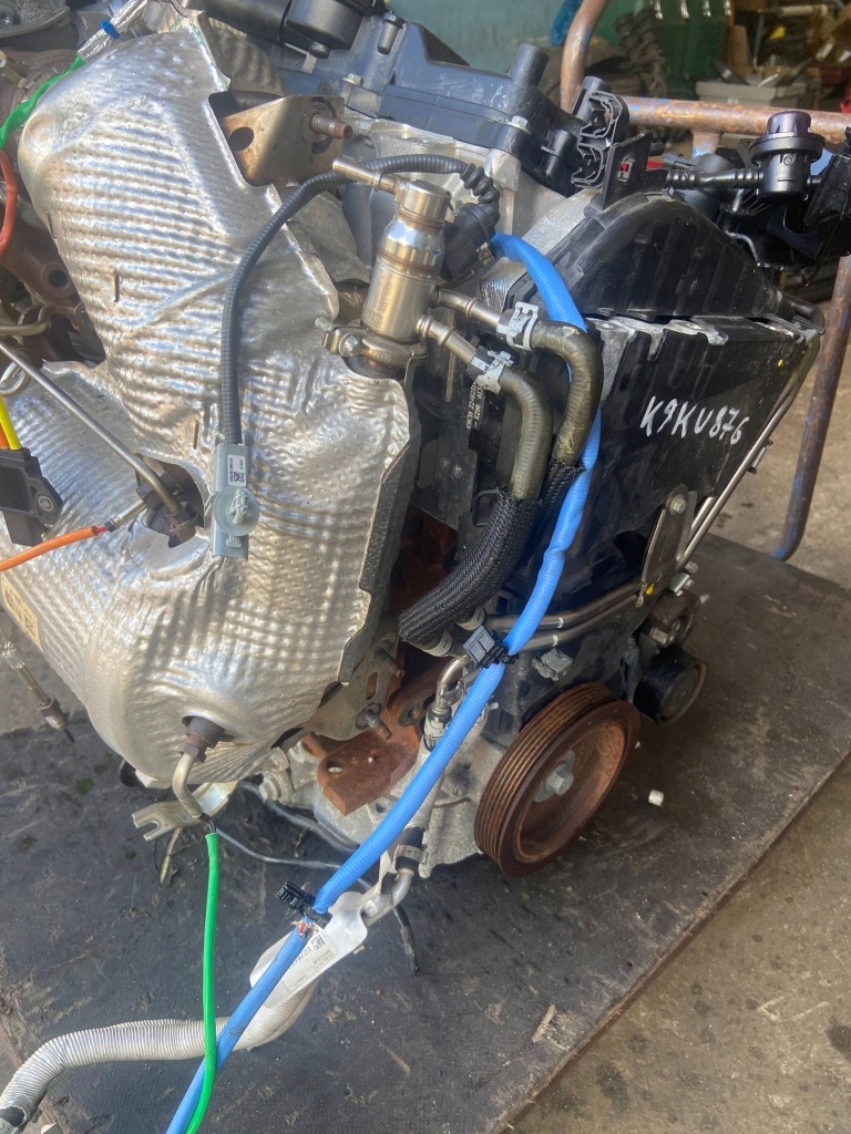 фото №8, Renault dacia mercedes nissan двигун kompletny 1.5 dci k9ku876 28 tyś km