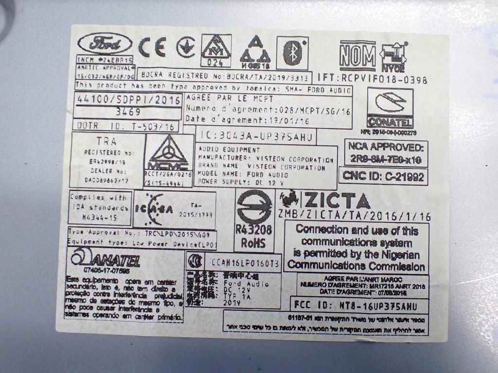 фото №4, Радіо cd заводський europa ford ranger iii iv 21r