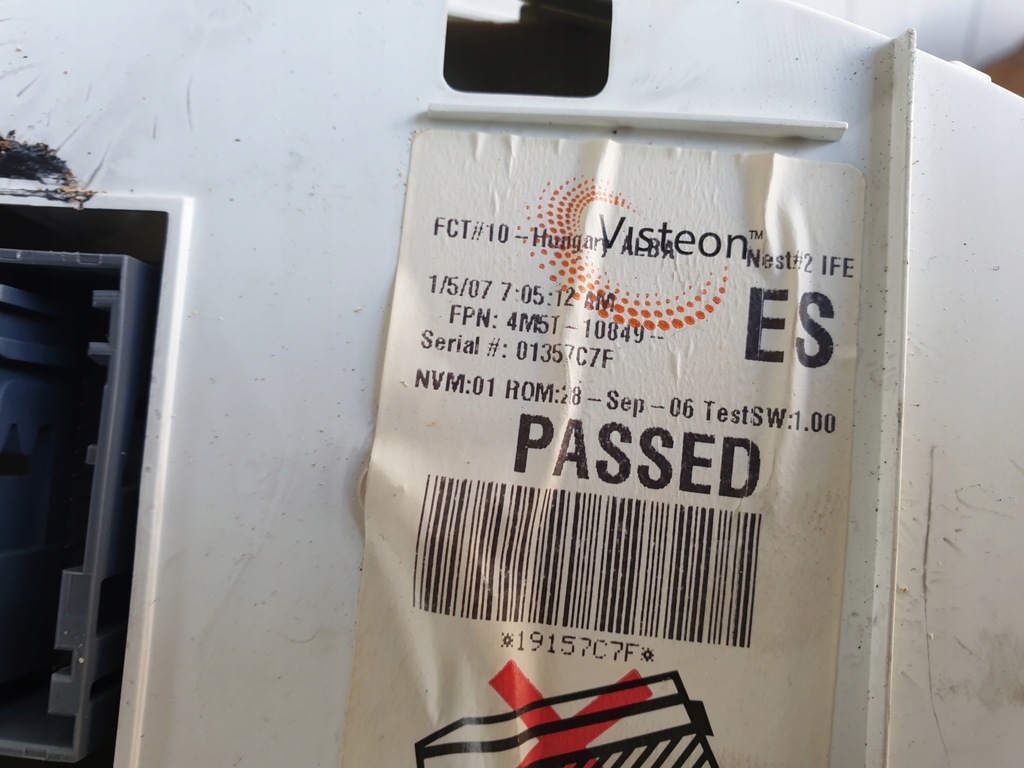 фото №10, Комплект бортовой компьютер блок управления двигателя focus mk2 1,6