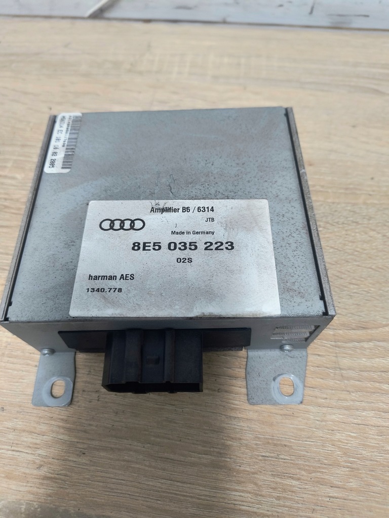 фото №4, Модуль усилитель радио audi a4 b6 b7 8e5035223