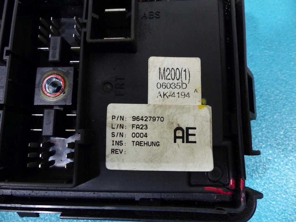 фото №7, Бортовий комп'ютер 96801802 chevrolet spark ii 05-10 0.8 800