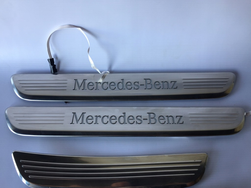 фото №4, Mercedes cls c257 молдинг накладки декоративные порог