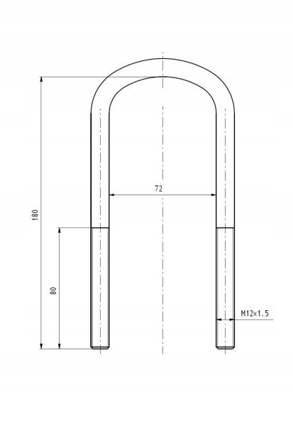 фото №1, Скоба ресора s-tr str-50307