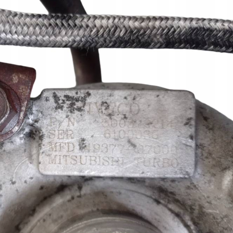 фото №8, Turbo турбина турбонагнетатель iveco daily iii 2.8hpi 500372214 6100036