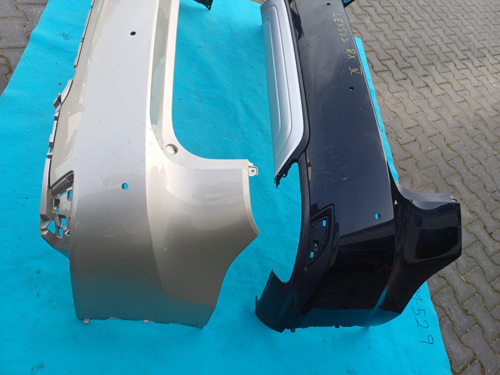 фото №3, Бампер задня накладка lexus rx iv lift 2019- pdc