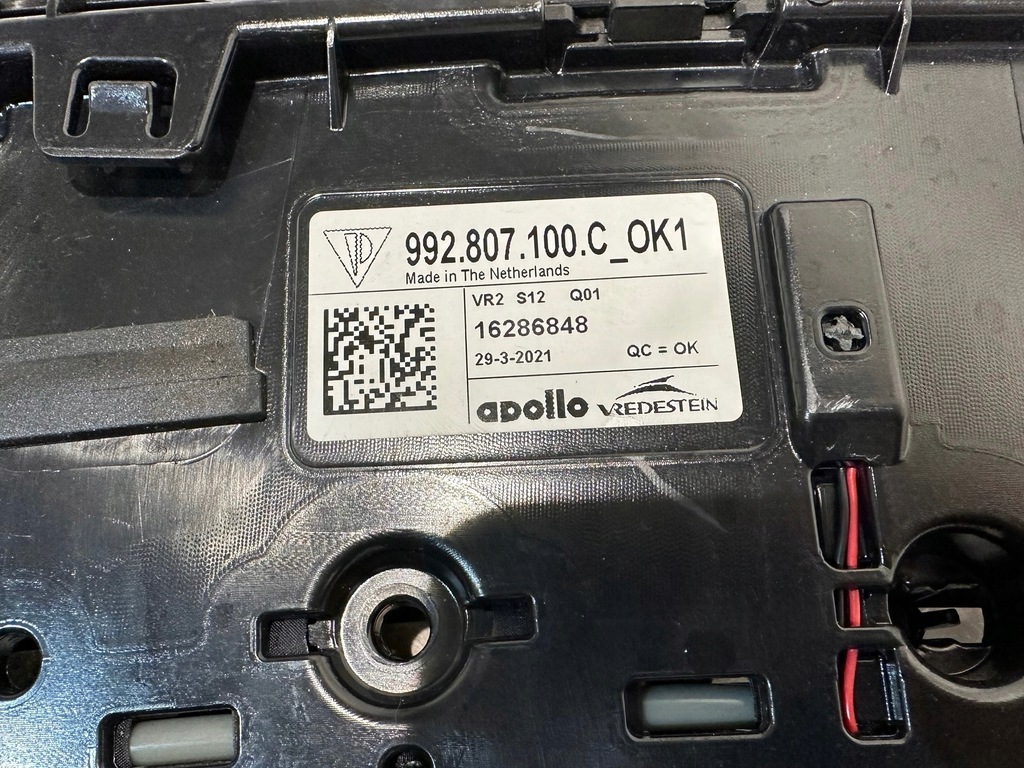 фото №8, Porsche 992 911 turbo спойлер накладка передний бампера 992807100c