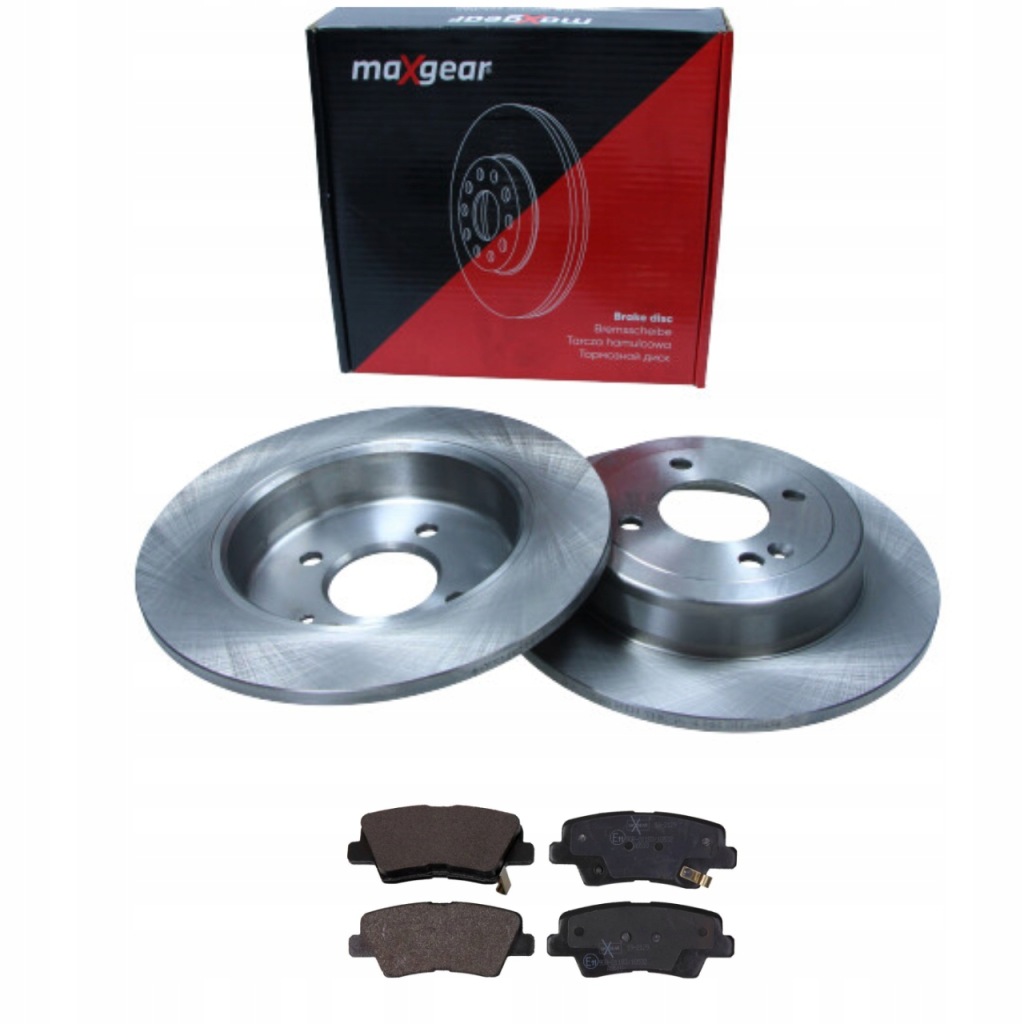 фото №1, Гальмівні диски + гальмівні колодки задня do hyundai accent iv kia rio iii