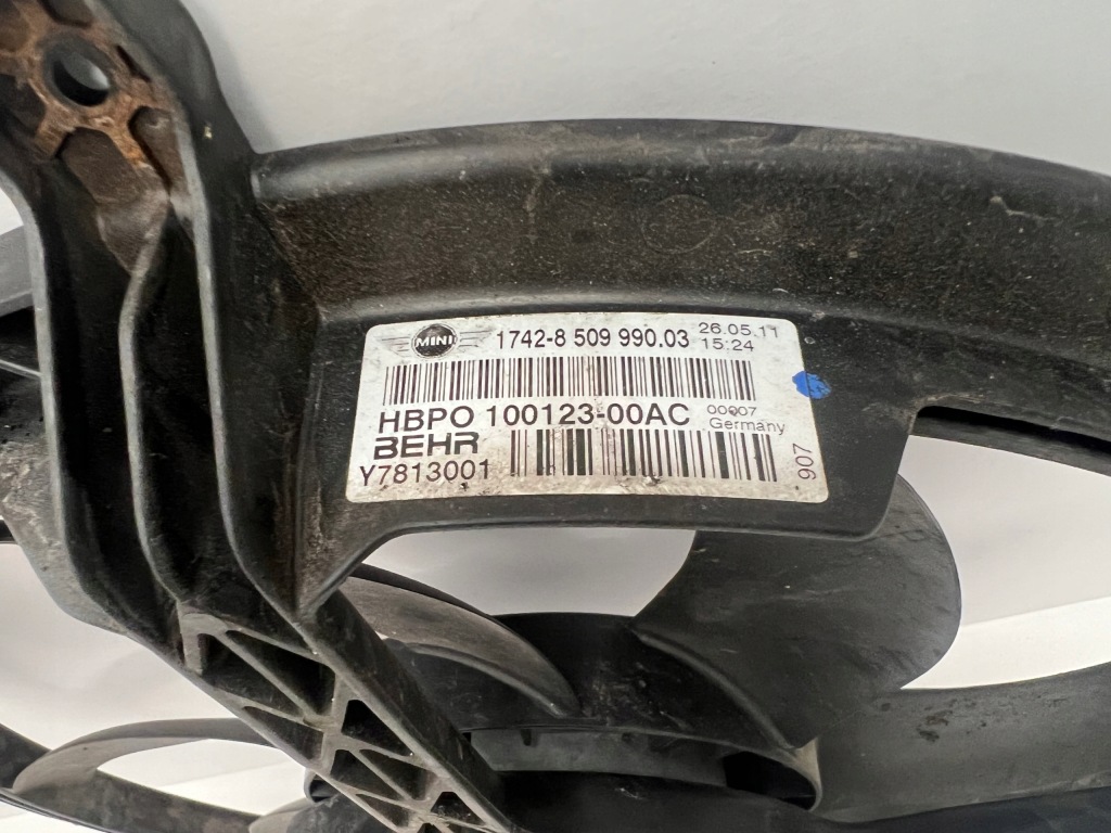 Вентилятор mini r55 r56 r57 r60 r61 дизель 8509990 Доставка