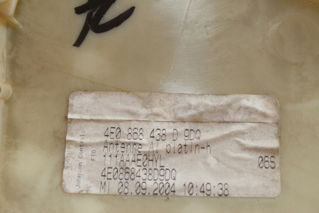 фото №6, Audi оригинальный номер 4e0868438d