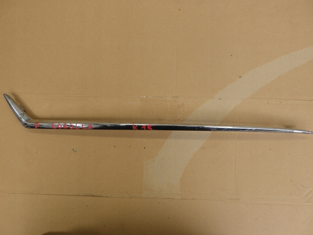 фото №1, Молдинг хром правый перед toyota corolla e21