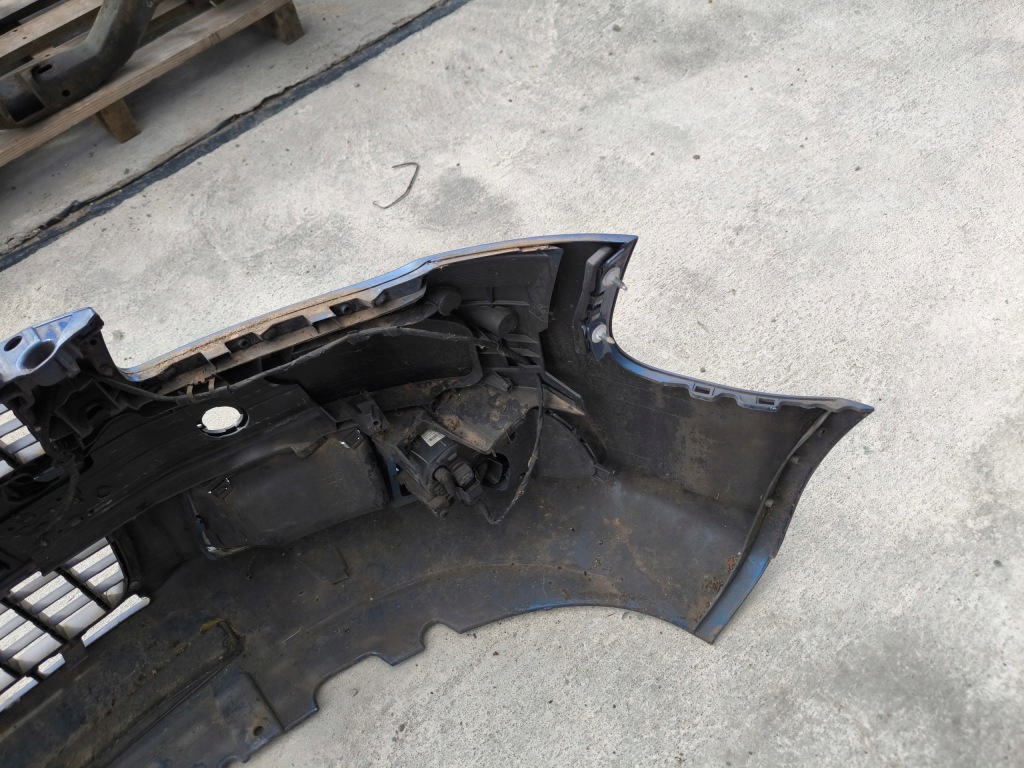 Бампер перед kompletny audi a4 b7 s line lz5c do ремонт !!! Недорого