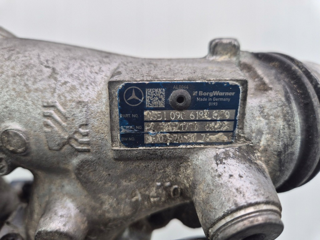 Mercedes c220 cdi w204 турбонагнетатель a6510902880 651911 Оригинал