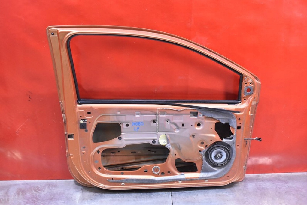 фото №11, Дверь левая перед передние оранжевые renault twingo 2 ii 07-12