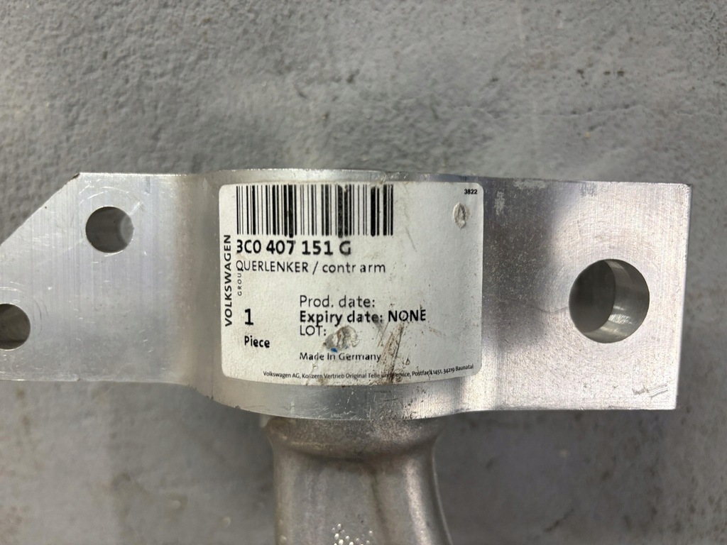 фото №9, Vw passat b6 passat cc важіль лівий перед нижній 3c0407151g