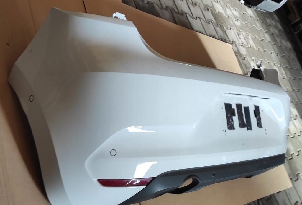 фото №14, Renault clio v бампер задний задняя датчики жгут 6 pdc ov369