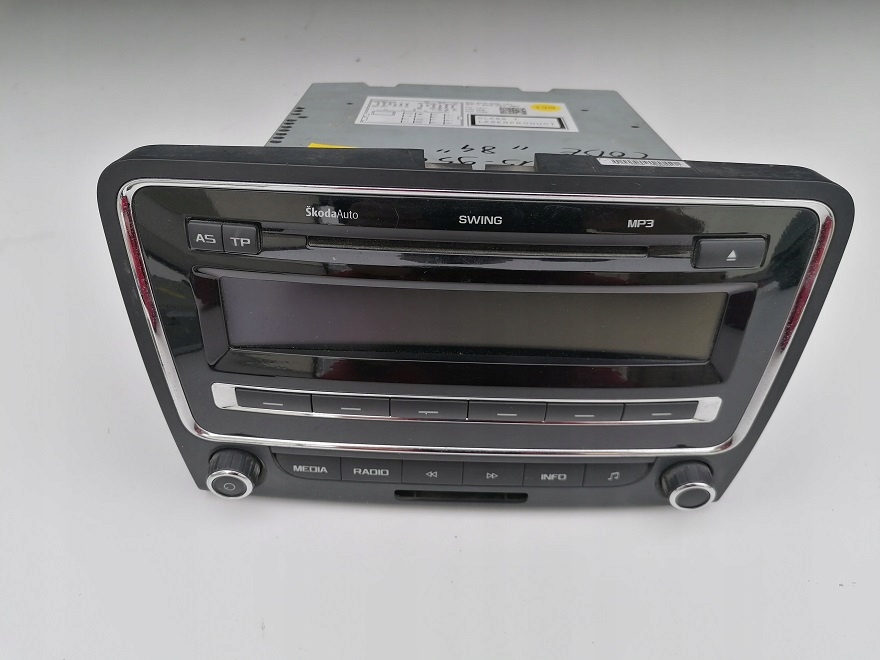 фото №1, Skoda superb ii lift радио заводской mp3 swing