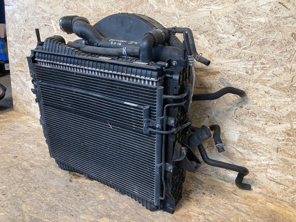 фото №4, Радиатор комплект land rover discovery iv lift 3.0