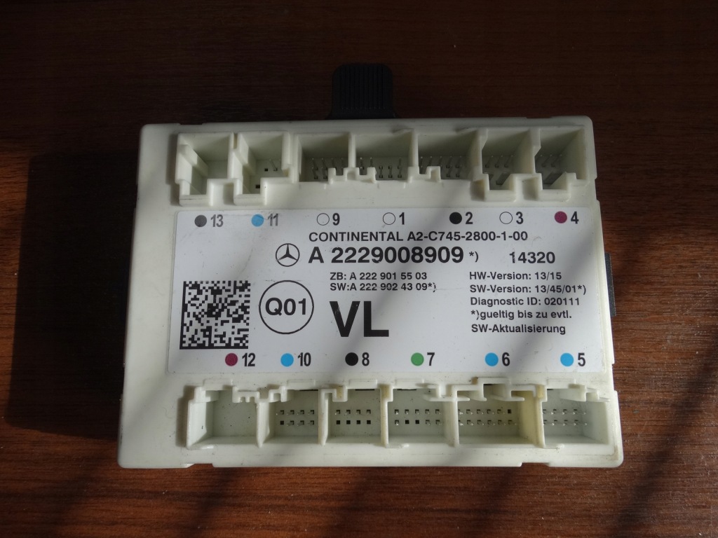 фото №1, Модуль блок керування двері mercedes w222 w217 1