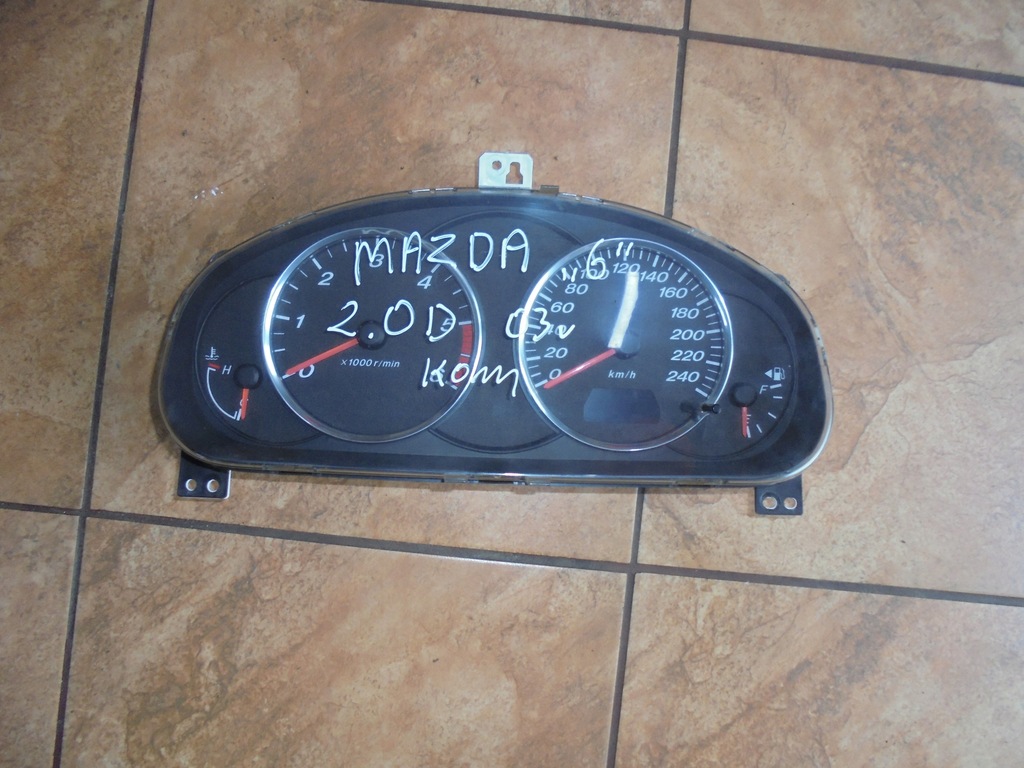 фото №1, Mazda 6 2.0 citd лічильник прилади kombi
