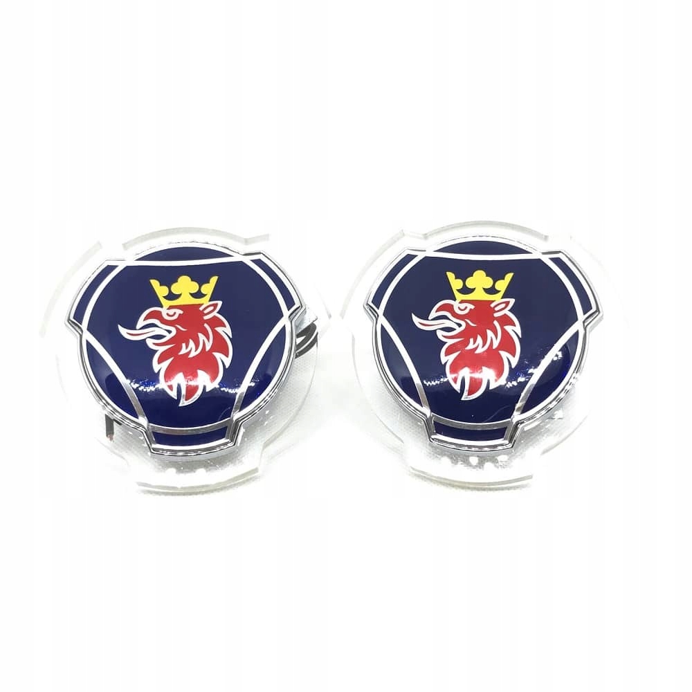 фото №1, Подсвечиваемые loga niebieski gryf led 24v scania пара logo na scanie