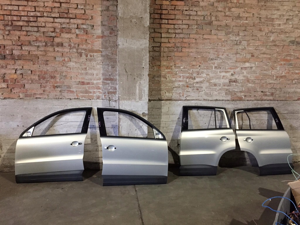 фото №9, Vw tiguan 5n0 дверь перед задняя правое левая lr7l