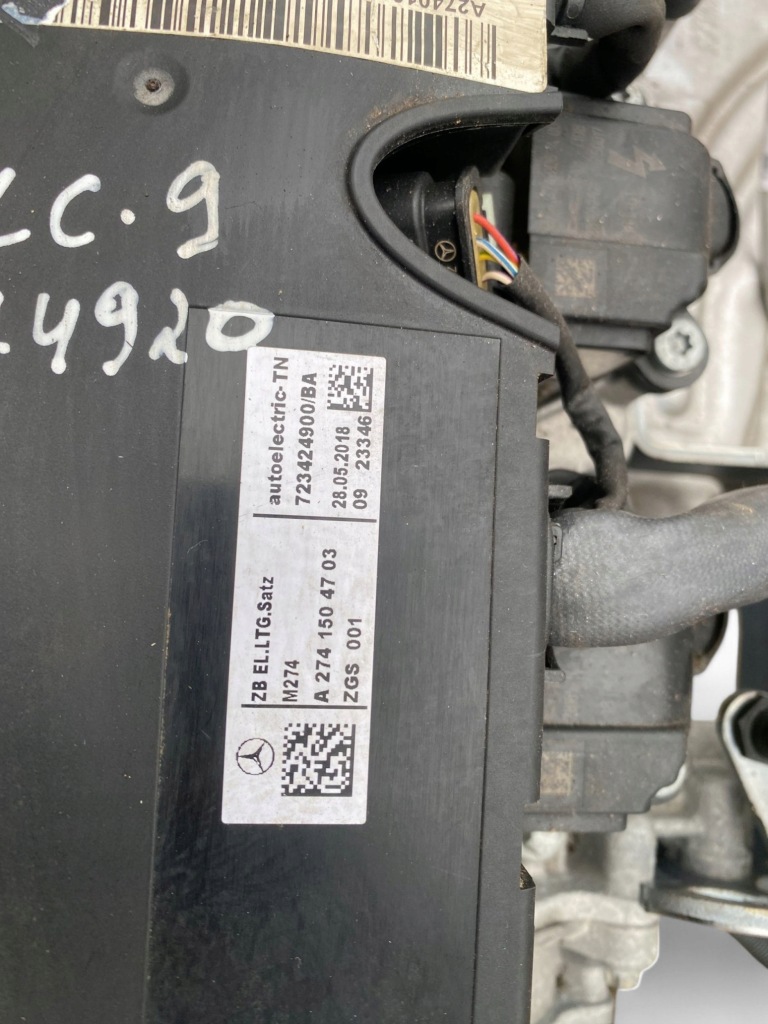 Mercedes-benz glc x253 c253 двигатель 274920 с Разборки