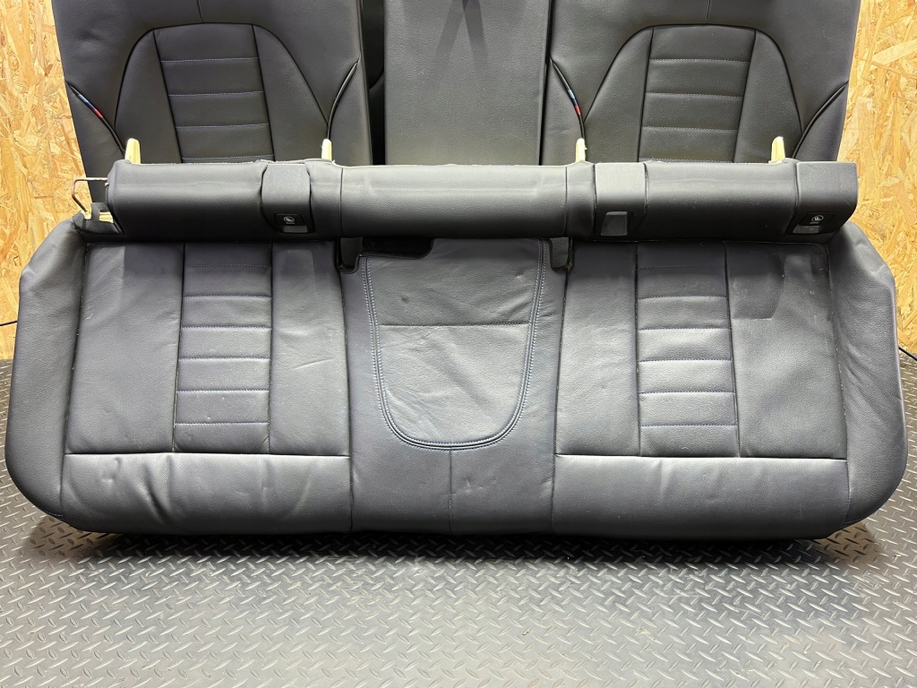 фото №9, Сидіння заднє сидіння обшивки bmw x4 g02 m40i czarna шкіра підігрів електричний europa