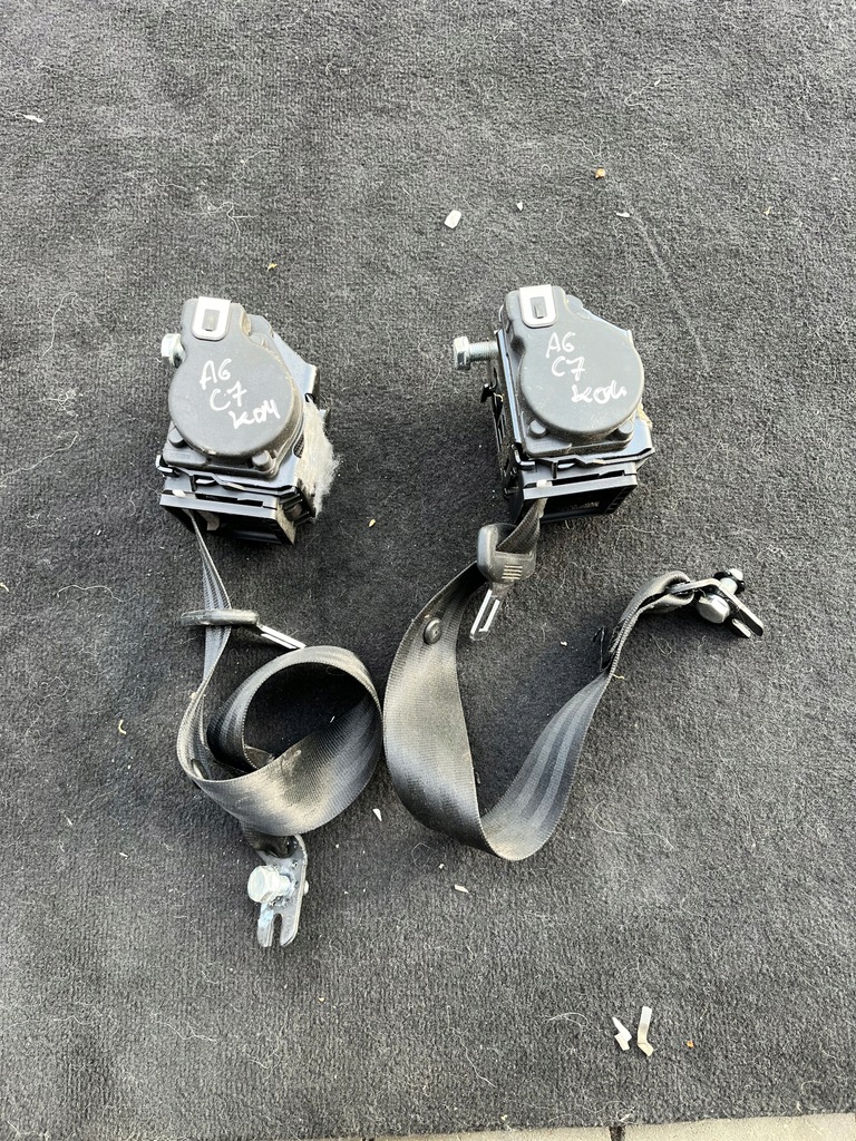 фото №1, Audi a6 c7 pas ремни безопасности задняя