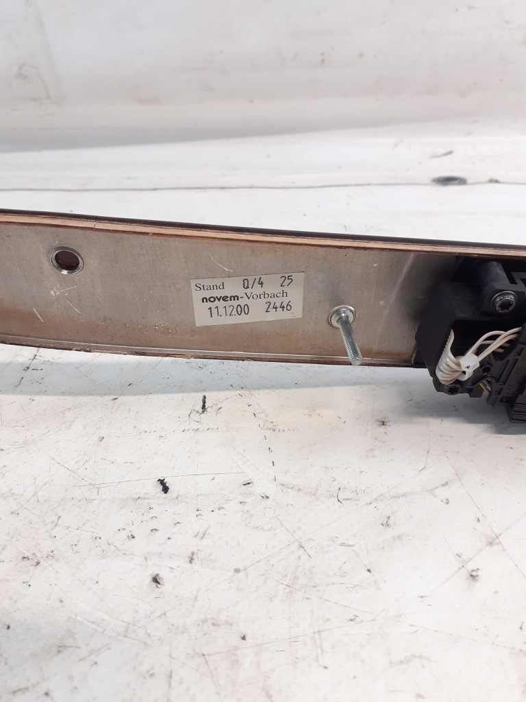 фото №7, Mercedes s w220 молдинг панелі приладової панелі drewno