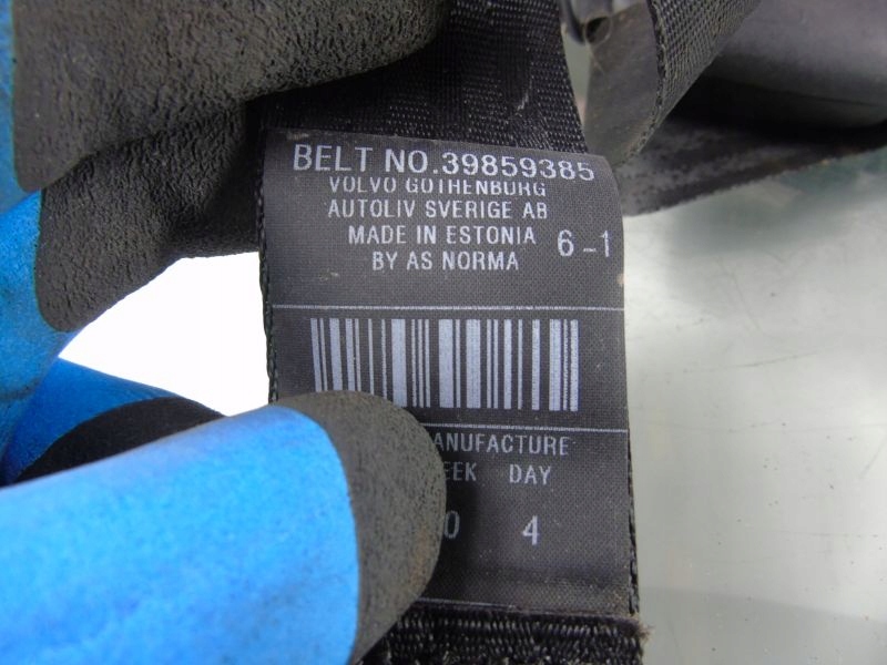 фото №4, Volvo v70 iii pas ремни безопасности задняя задние