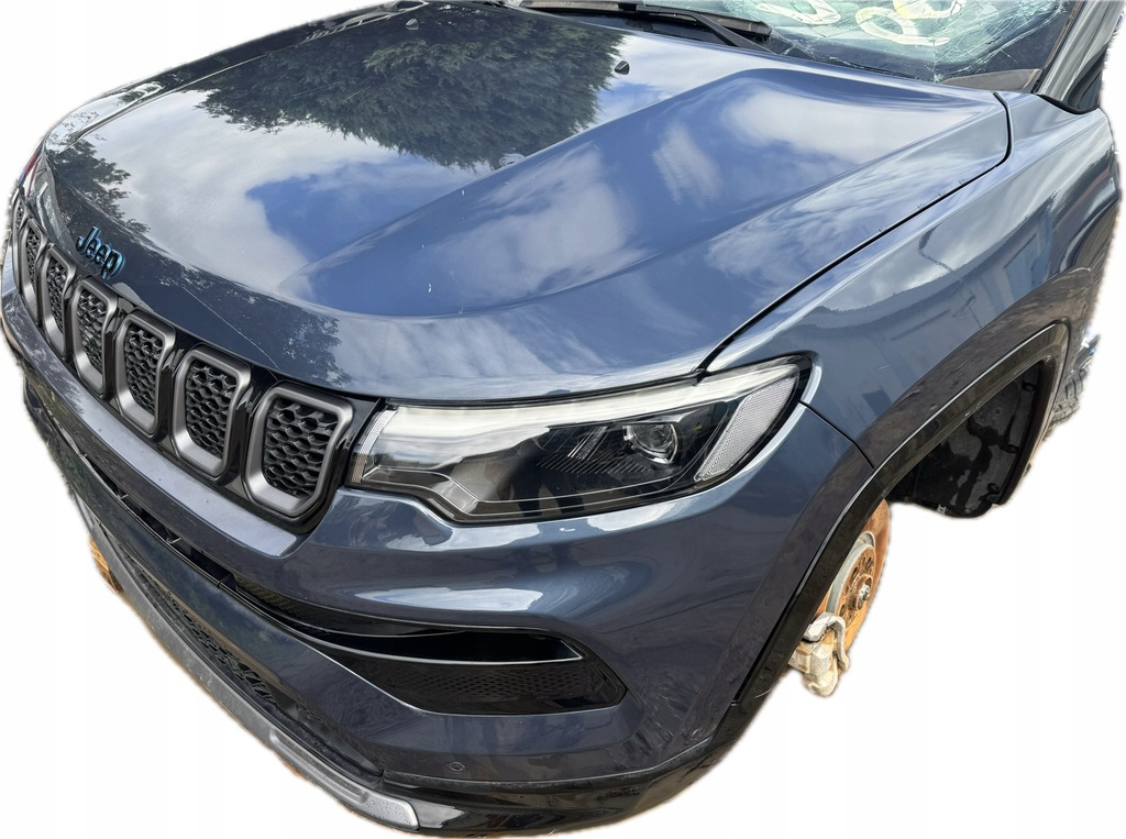 фото №8, Jeep compass ii lift гібрид перед kompletny бампер лампи pas капот