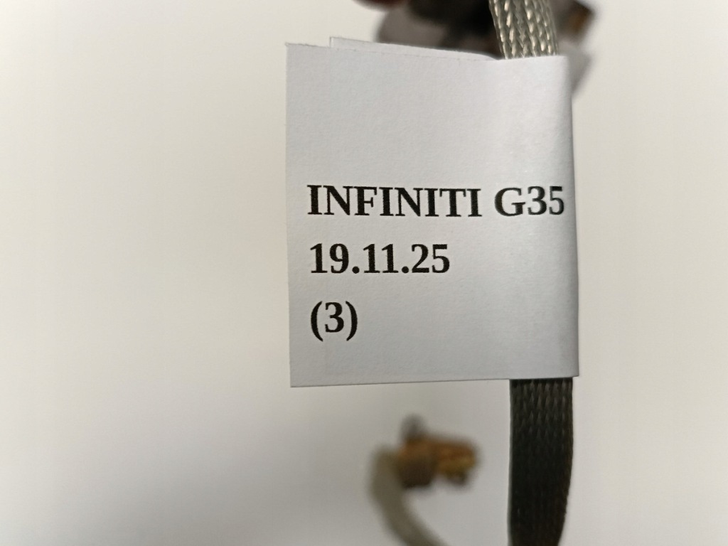 фото №7, Шланг живильний роз'єм накалювання ксенон infiniti g35 coupe 03-07 6dea1361