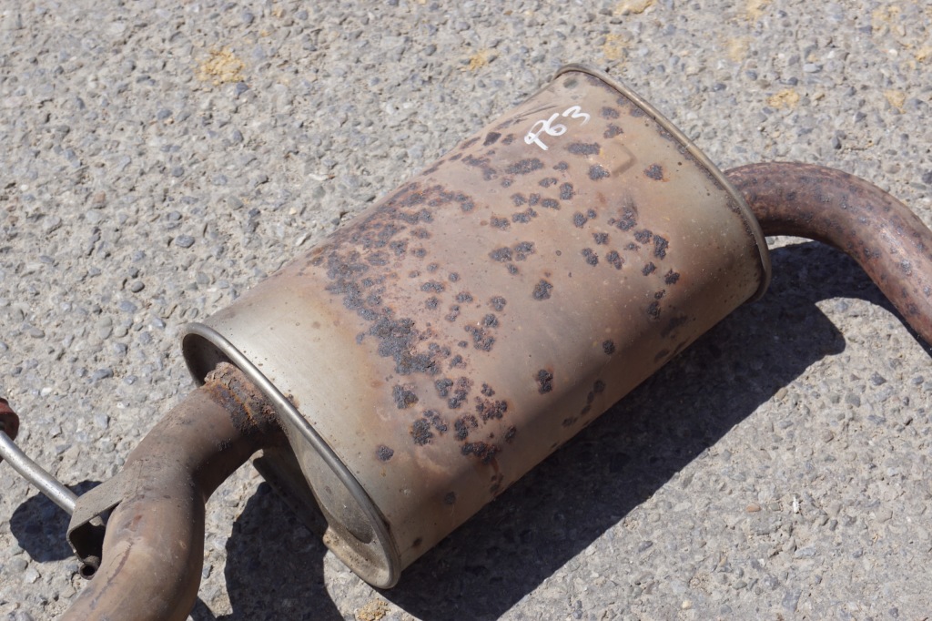 фото №7, Вихлоп гасник кінцевий vw passat b7 2.0 tdi 3c0253411bk