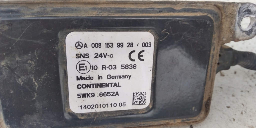 Mercedes actros датчик лямбда-зонд nox a0081539928 Цена
